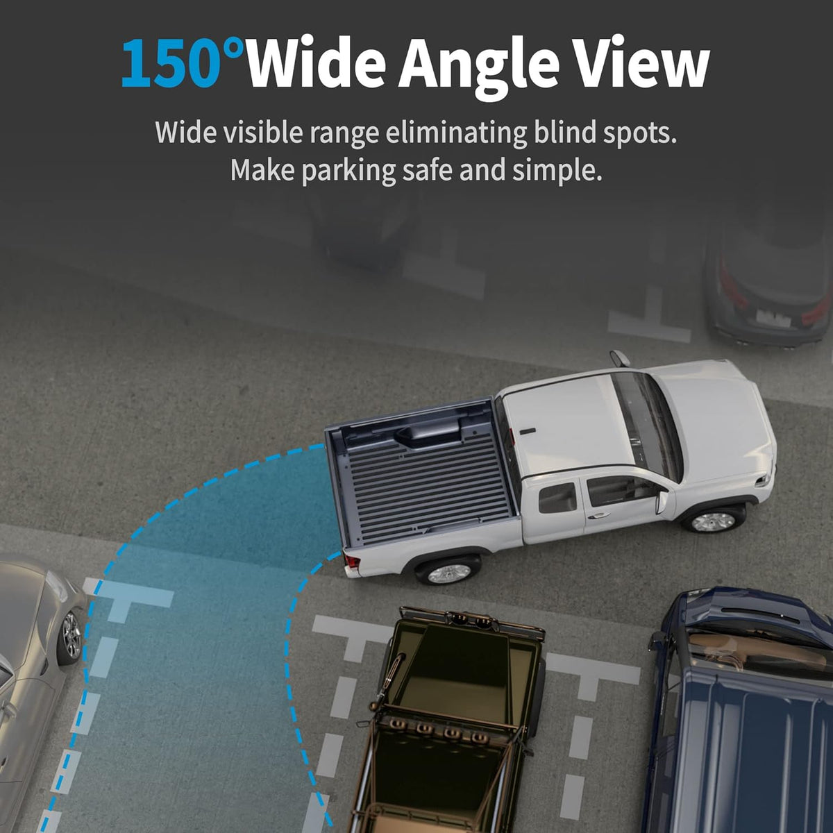EW-T1003Tailgate Handle Reversing Backing Cameras