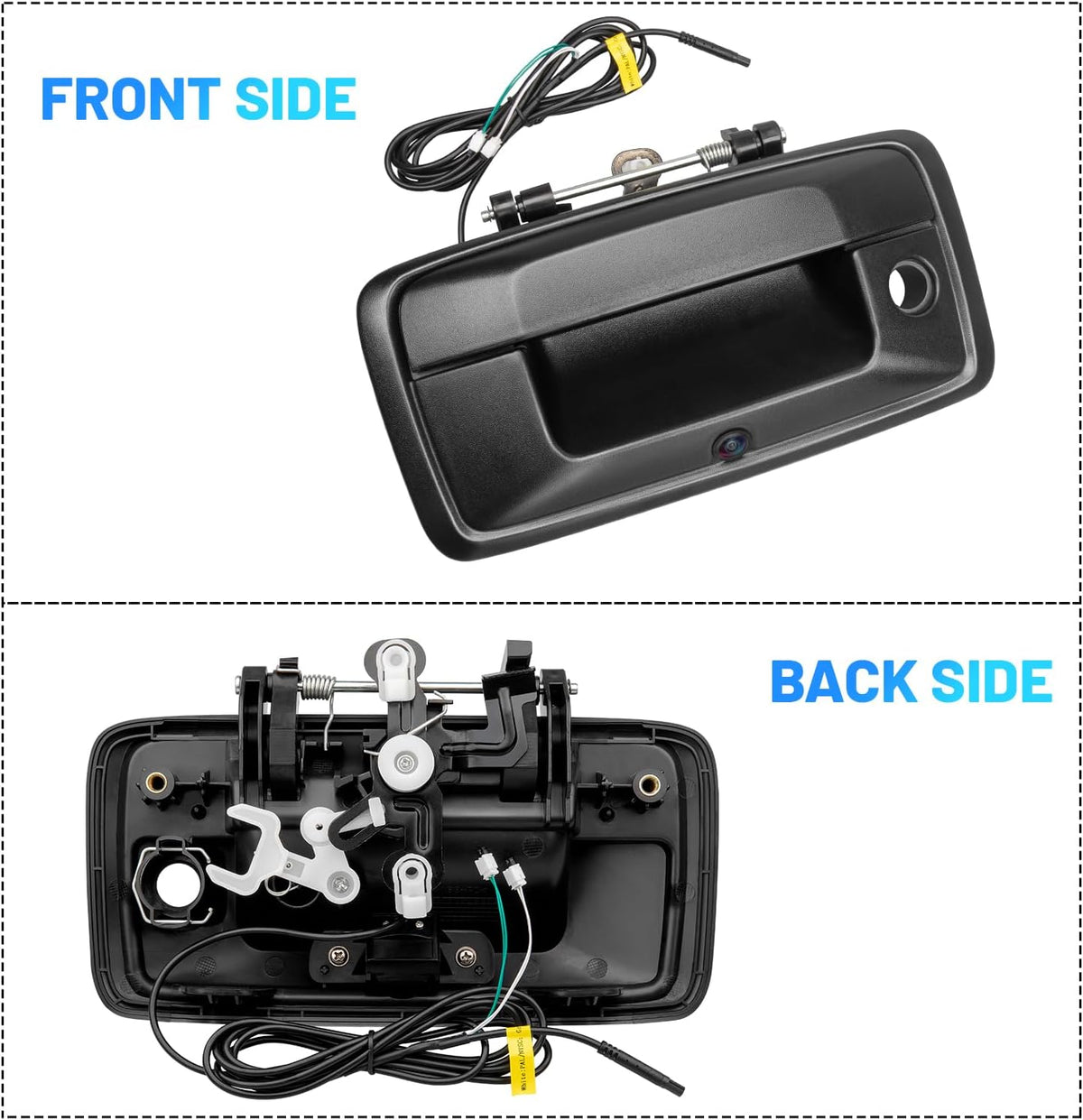 EW-T110 Rear View RCA Camera Tailgate Latch w/Key Hole