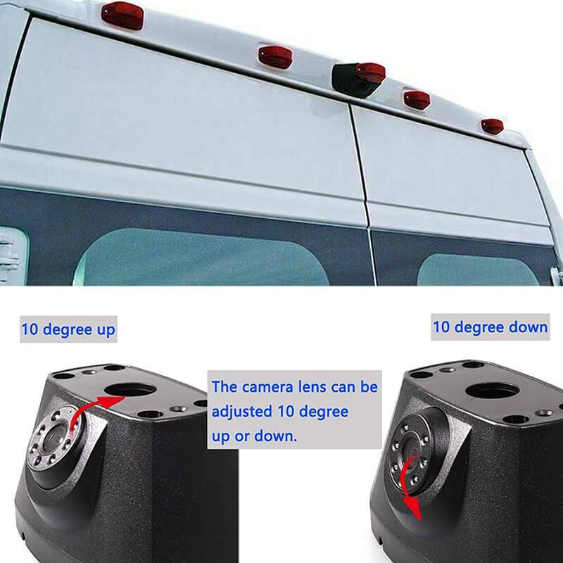 EW-B006 Brake Light Backup Camera with 7″ Monitor