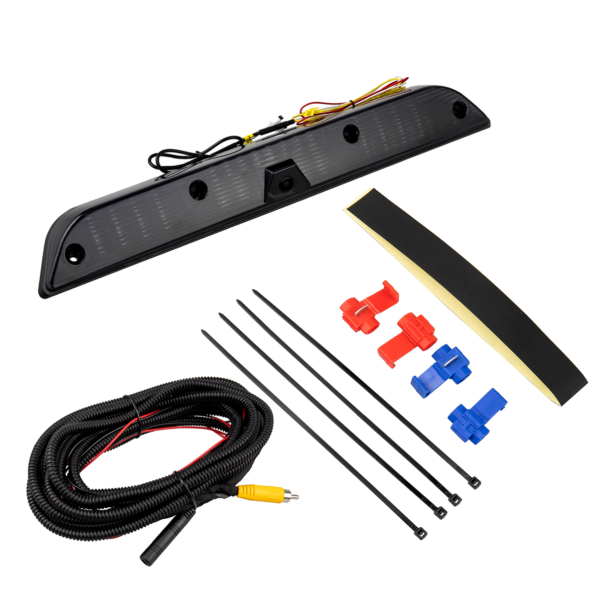 Caméra de recul de troisième feu stop (fumé) pour Ford F150 F250 F350 F450 F550