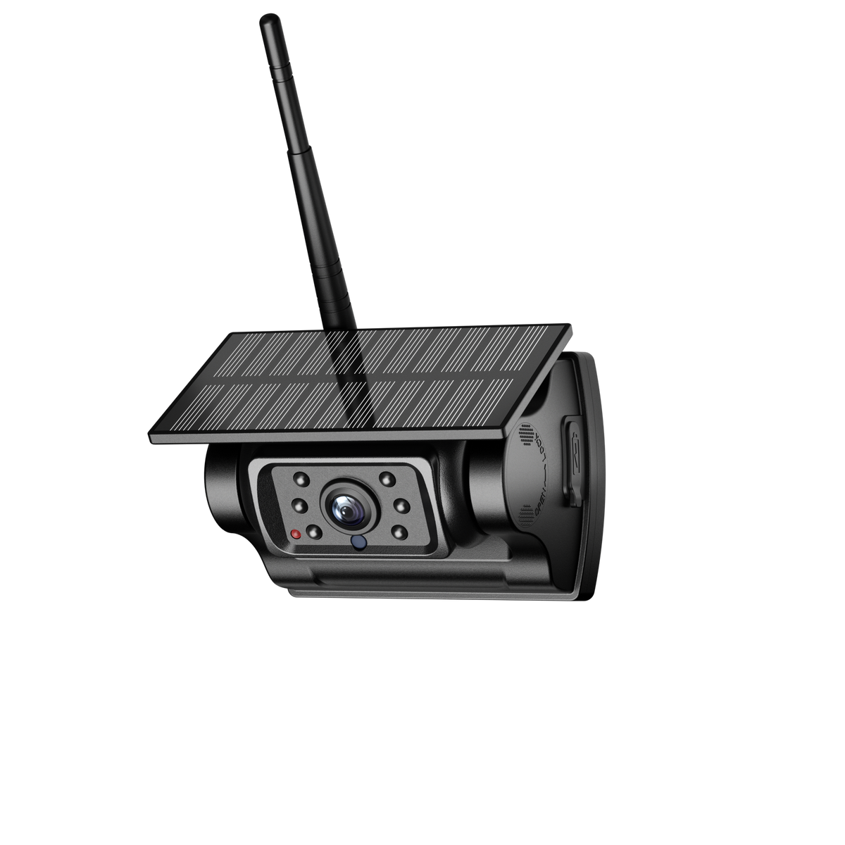 Solar-Power Wireless WiFi Trailer Backup Camera with Biult-in 9000mAh Rechargeable Battery