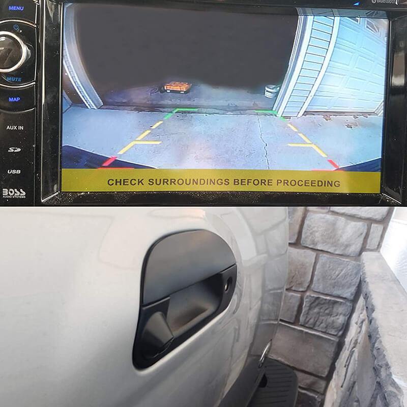 EW-T106 Ford F150 Back-up Camera Trucks Tailgate Handle Camera Mounting