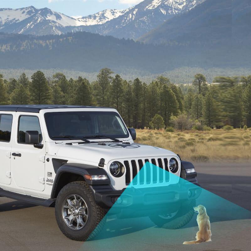 EW-001 Jeep Wrangler JL Front View Camera